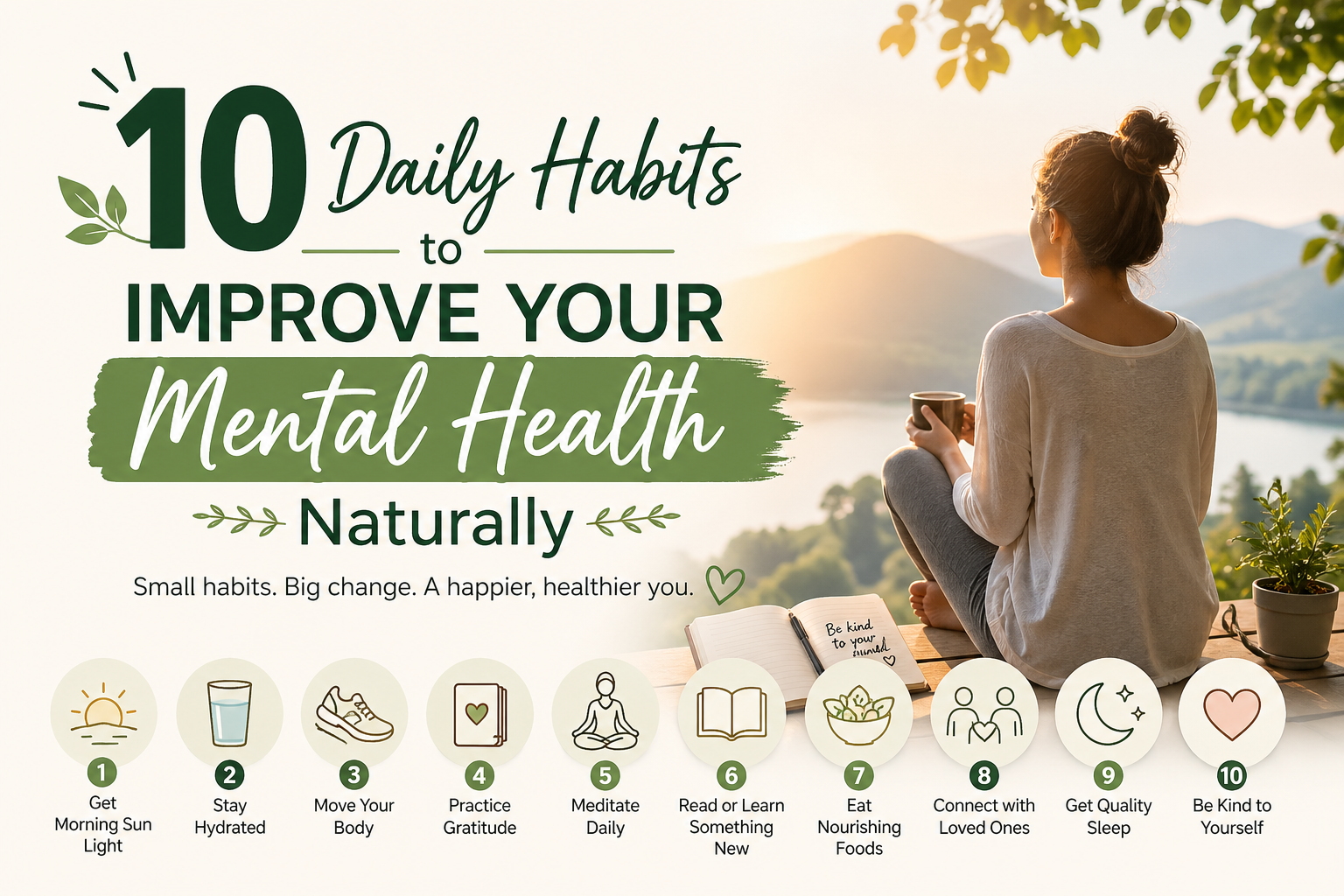 10 daily habits for mental wellness