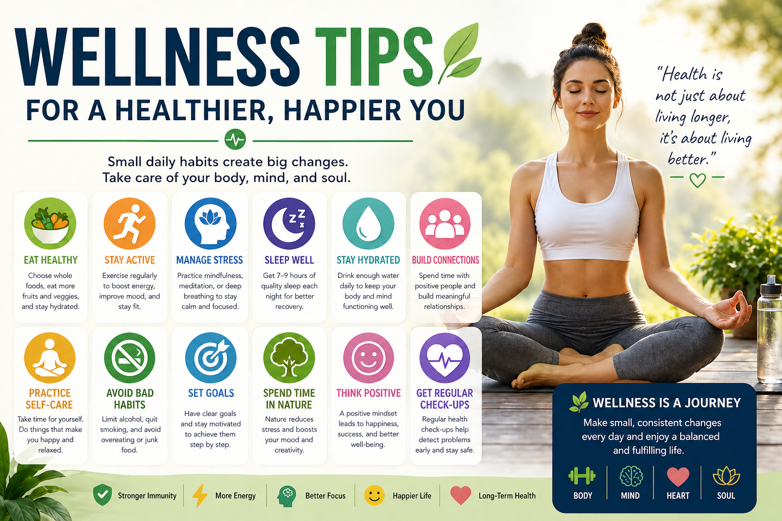 Wellness tips for a balanced life
