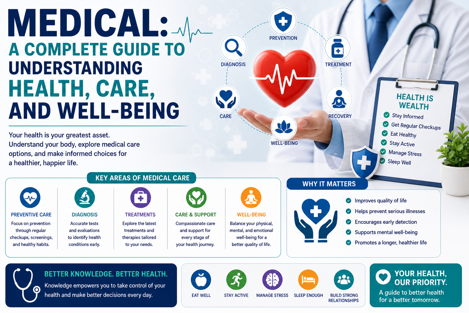 Comprehensive healthcare guide for well-being