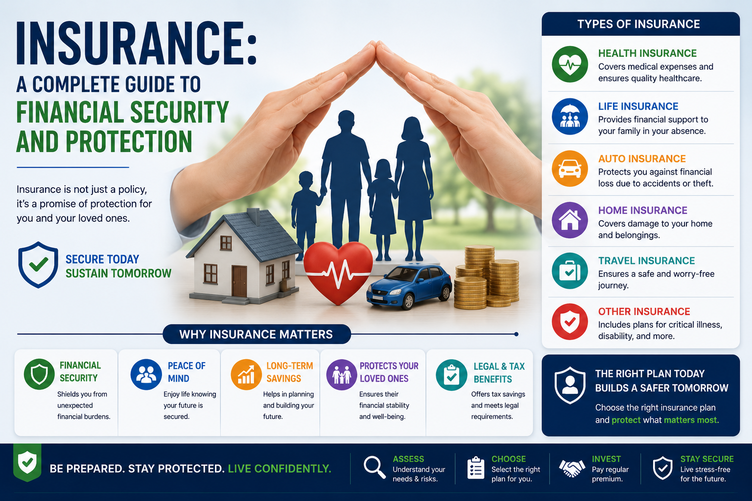 Insurance: A Complete Guide to Financial Security and Protection Complete guide to financial security