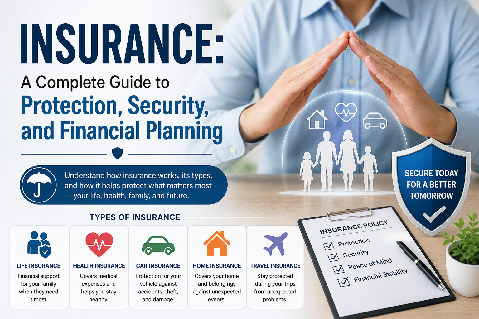 Insurance: A Complete Guide to Protection, Security, and Financial Planning Insurance: protection, security, and planning